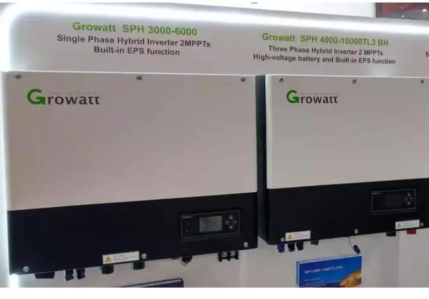 Growatt Sph 3000-6000tl Bl-up 5kw 6kw Solar Inverter Growatt Hybrid Solar Inverter