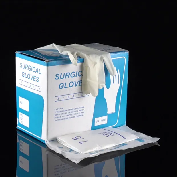 Disposable Medical Latex Gloves Powdered or Powder