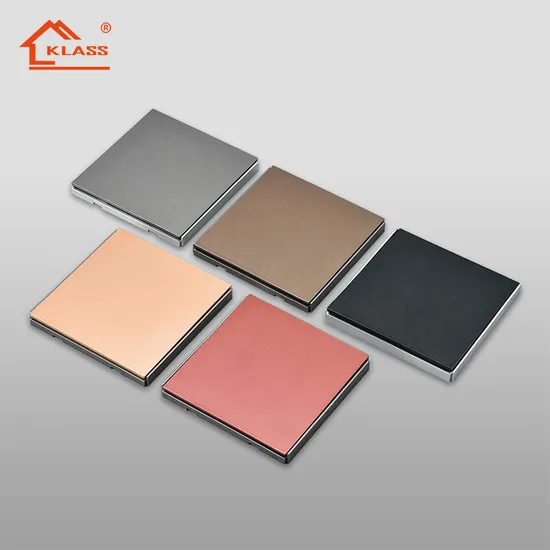 Klass Newest Slim Big Button Wall Electric Switched Socket Light Switch and Socket Electric Switch